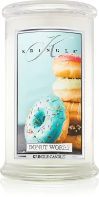 Kringle Candle Donut Worry - Ароматическая свеча, 624 г
