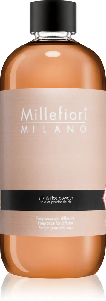 Millefiori Milano Silk & Rice Powder - Наполнитель для диффузоров, 500 мл
