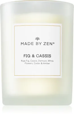 MADE BY ZEN Fig & Cassis - Ароматическая свеча, 250 г