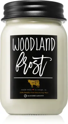 Milkhouse Candle Co. Farmhouse Woodland Frost - Ароматическая свеча, 369 г