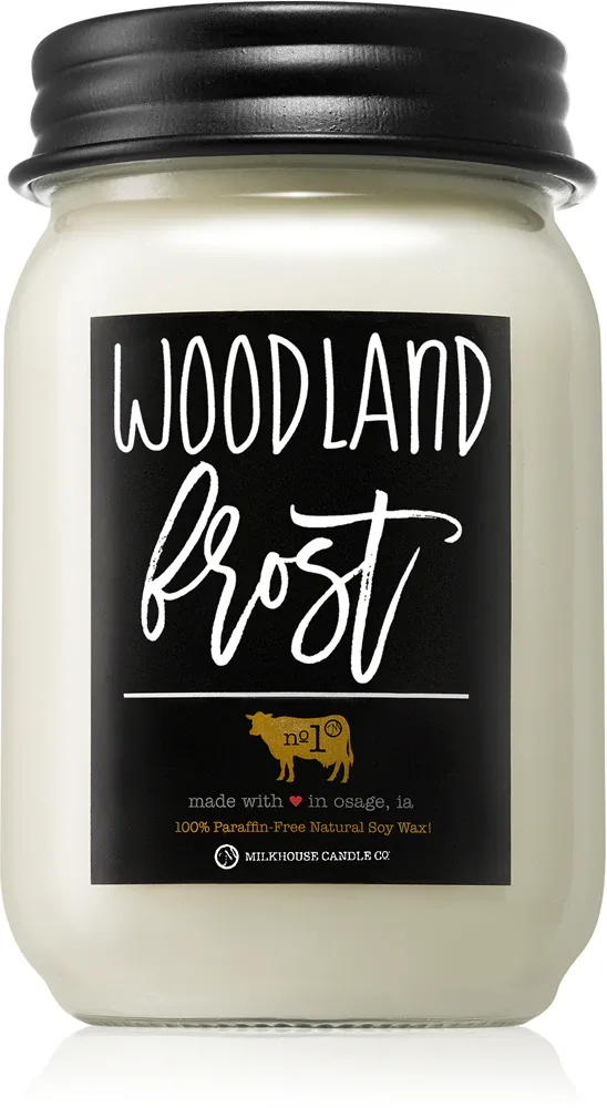 Milkhouse Candle Co. Farmhouse Woodland Frost - Ароматическая свеча, 369 г