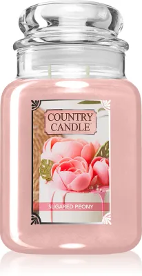 Country Candle Sugared Peony - Ароматическая свеча, 737 г