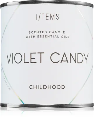 I/TEMS Special Edition Violet Candy - Ароматическая свеча, 200 г