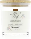 Nacomi Soy Candle Home Fragrances - Ароматическая свеча с деревянным фитилем с деревянным фитилем, 140 г — фото 1