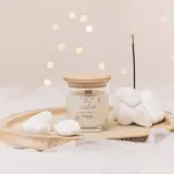 Nacomi Soy Candle Home Fragrances - Ароматическая свеча с деревянным фитилем с деревянным фитилем, 140 г — фото 2