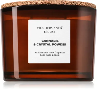 Vila Hermanos Apothecary Cannabis & Crystal Powder - Ароматическая свеча