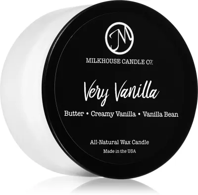 Milkhouse Candle Co. Creamery Very Vanilla - Ароматическая свеча в жестяной банке Sampler Tin Sampler Tin, 42 г