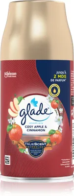 Освежитель воздуха GLADE Cosy Apple Cinnamon автоматический, пряный согревающий аромат, 269 мл