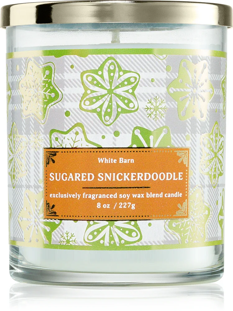 Bath & Body Works Sugared Snickerdoodle - Ароматическая свеча, 227 г