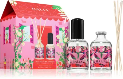 BAÏJA Pink Lovers - Ароматический диффузор для женщин - подарочный набор