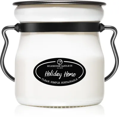 Milkhouse Candle Co. Creamery Holiday Home - Ароматическая свеча Cream Jar Cream Jar, 142 г