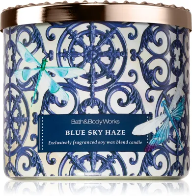 Bath & Body Works Blue Sky Haze - Ароматическая свеча, 411 г