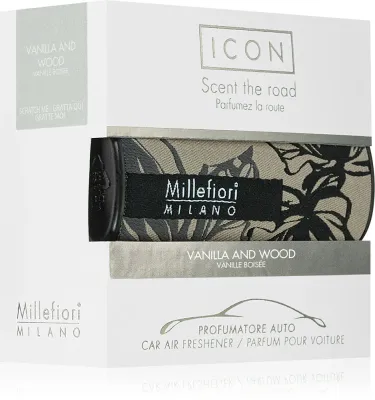 Millefiori Icon Vanilla & Wood - запах для автомобиля, 1 шт