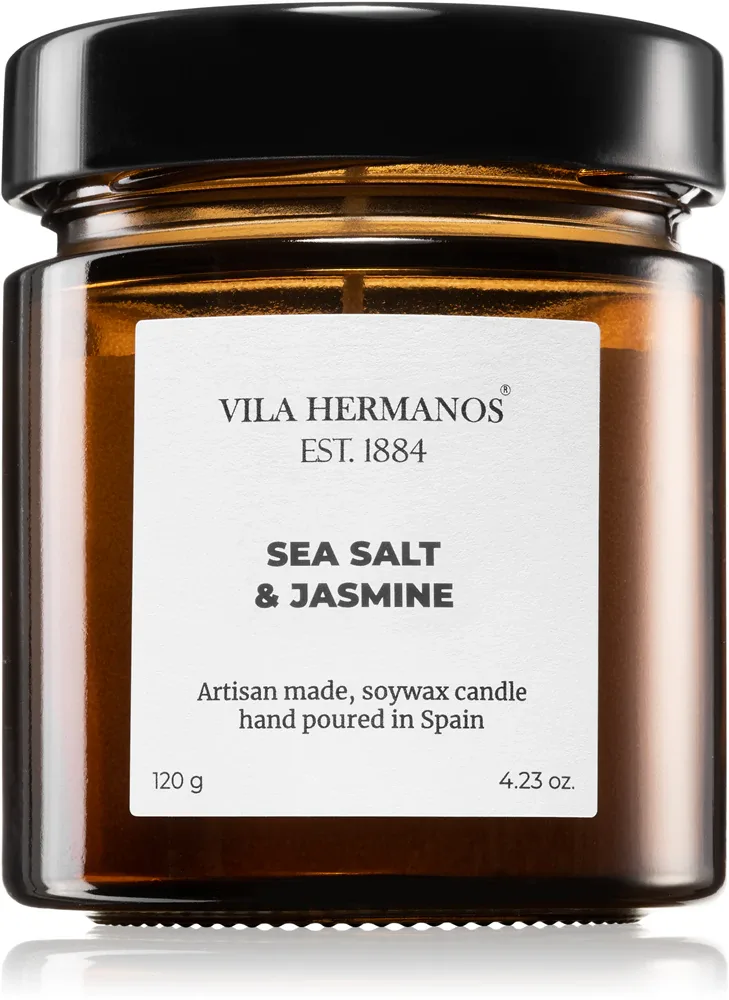 Vila Hermanos Apothecary Sea Salt & Jasmine - Ароматическая свеча, 120 г