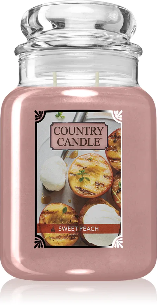 Country Candle Sweet Peach - Ароматическая свеча, 680 г