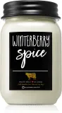 Milkhouse Candle Co. Farmhouse Winterberry Spice - Ароматическая свеча, 369 г — фото 1
