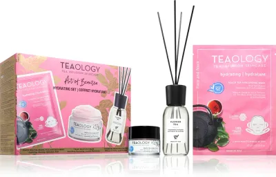 Teaology Peach Tea Hydrating Set - Набор подарочный для лица, 3 шт