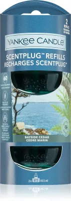 Yankee Candle Bayside Cedar - Ароматический диффузор: сменный картридж для электрического диффузора, 2 мл