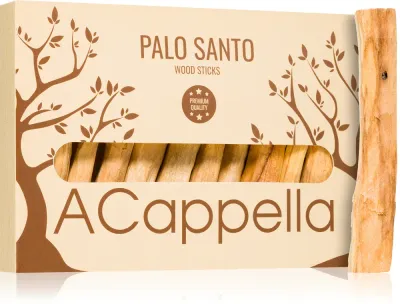 Палочки ароматические ACappella Palo Santo для дома, древесный аромат, 90 г