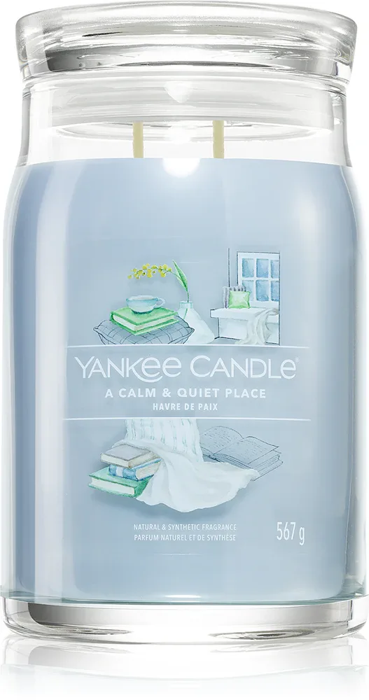 Yankee Candle A Calm & Quiet Place - Ароматическая свеча Signature Signature, 567 г