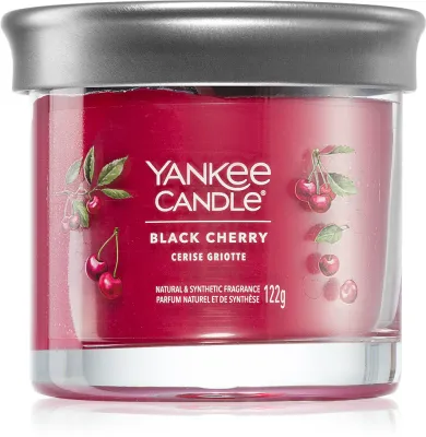 Yankee Candle Black Cherry - Ароматическая свеча Signature Signature, 122 г