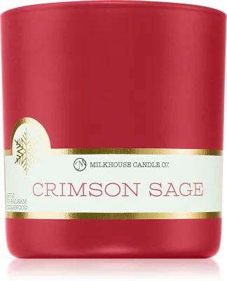 Milkhouse Candle Co. LE Winter Crimson Sage - Ароматическая свеча, 226 г