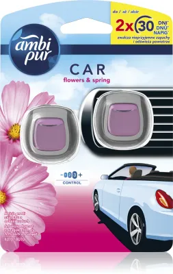 AmbiPur Car Flowers&Spring - освежитель воздуха для автомобиля, 2 мл
