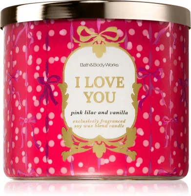 Bath & Body Works I Love You - Ароматическая свеча, 411 г