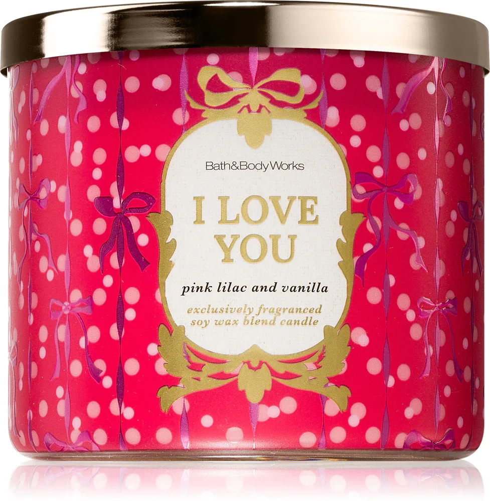Bath & Body Works I Love You - Ароматическая свеча, 411 г