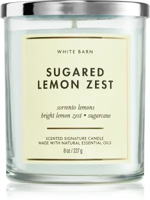 Bath & Body Works Sugared Lemon Zest - Ароматическая свеча, 227 г