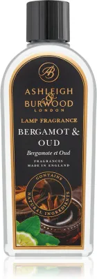 Ashleigh & Burwood London Lamp Fragrance Bergamot & Oud - Наполнитель для каталитической лампы Ashleigh Burwood London Lamp Fragrance Bergamot Oud древесный, пряный, сменный, 500 мл, 500 мл