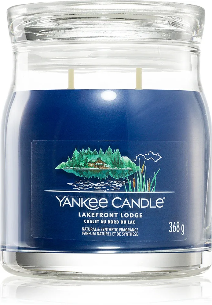Yankee Candle Lakefront Lodge - Ароматическая свеча Signature Signature, 368 г