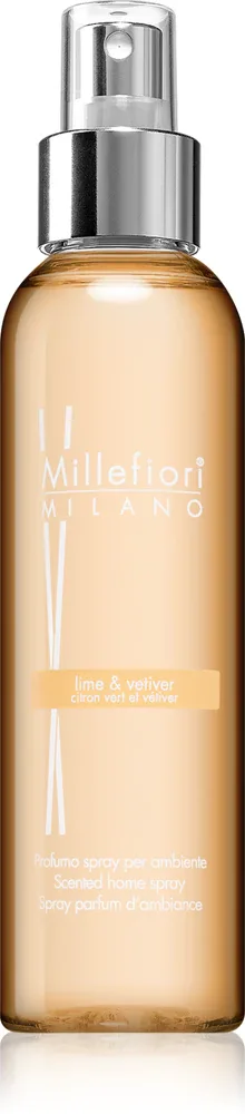 Millefiori Milano Lime & Vetiver - Освежитель воздуха в аэрозольной упаковке, 150 мл