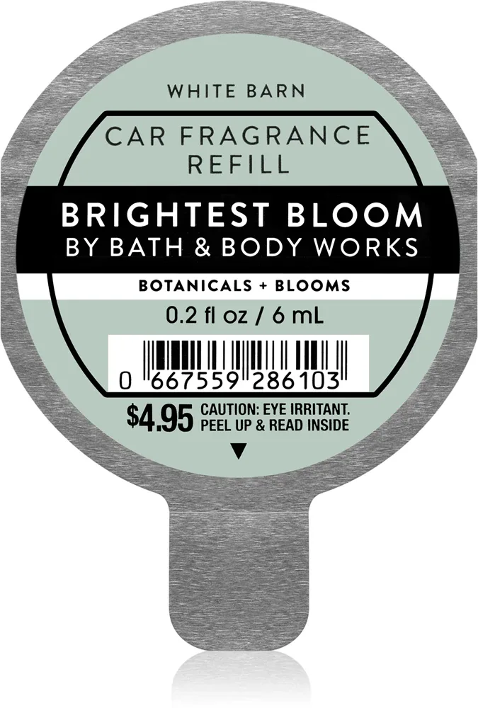 Bath & Body Works Brightest Bloom - Запах для машины наполнение, 6 мл