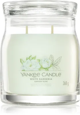 Yankee Candle White Gardenia - Ароматическая свеча Signature Signature, 368 г