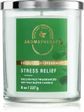 Bath & Body Works Stress Relief Eukalyptus Spearmint - Ароматическая свеча, 227 г — фото 1