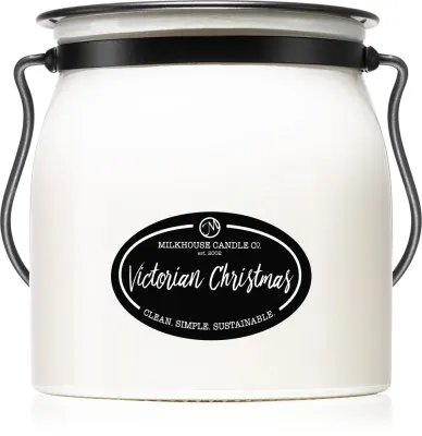 Milkhouse Candle Co. Creamery Victorian Christmas - Ароматическая свеча Butter Jar Butter Jar, 454 г
