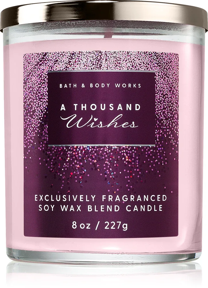 Bath & Body Works A Thousand Wishes - Ароматическая свеча, 227 г