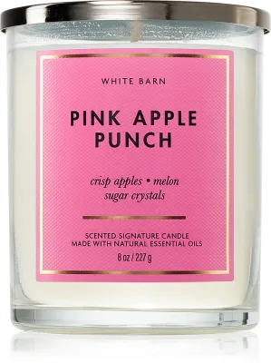 Bath & Body Works Pink Apple Punch - Ароматическая свеча, 227 г