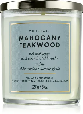 Bath & Body Works Mahagony Coconut - Ароматическая свеча, 227 г