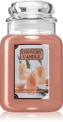 Country Candle Grapefruit & Rosemary - Ароматическая свеча