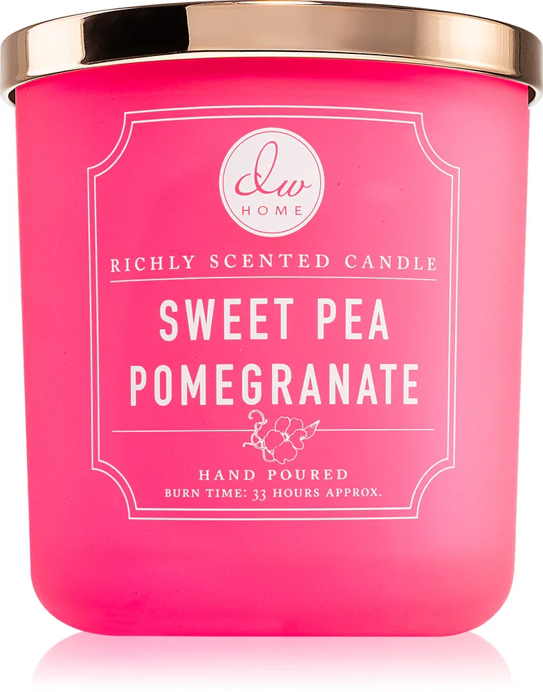 DW Home Signature Sweet Pea Pomegranate - Ароматическая свеча, 264 г