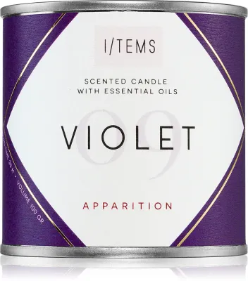 I/TEMS Essential 09 / Violet - Ароматическая свеча, 100 г