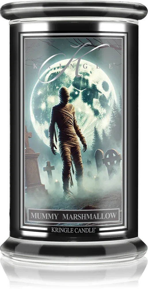 Kringle Candle Mummy Marshmallow - Ароматическая свеча, 623 г