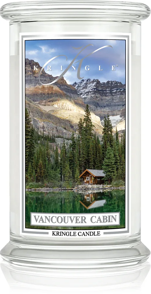 Kringle Candle Vancouver Cabin Classic - Ароматическая свеча, 623 г