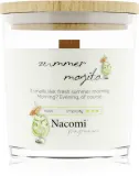 Nacomi Soy Candle Home Fragrances - Ароматическая свеча с деревянным фитилем с деревянным фитилем, 140 г — фото 1
