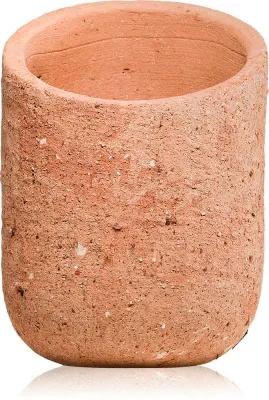 Свеча PAJU Rust Sand декоративная, керамический корпус, без аромата, 1 шт 15x21 cm