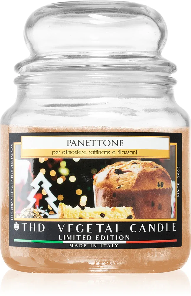THD Vegetal Panettone - Ароматическая свеча, 400 г