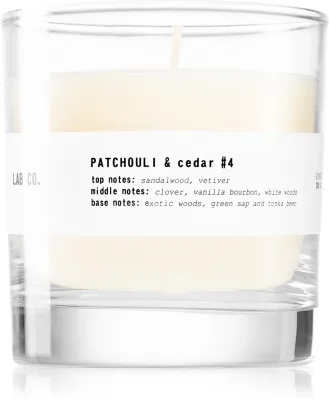 The Olphactory Lab Co. Patchouli & Cedar - Ароматическая свеча, 200 г