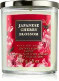 Bath & Body Works Japanese Cherry Blossom - Свеча ароматическая Bath Body Works Japanese Cherry Blossom фруктовая, с хлопковым фитилём, 227 г, 227 г — фото 1